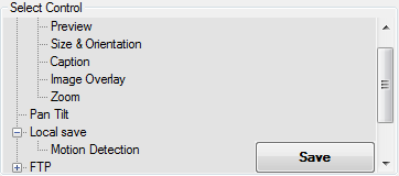 Motion Detection Settings